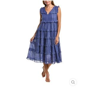 BINDU KARISSA Tiered DRESS